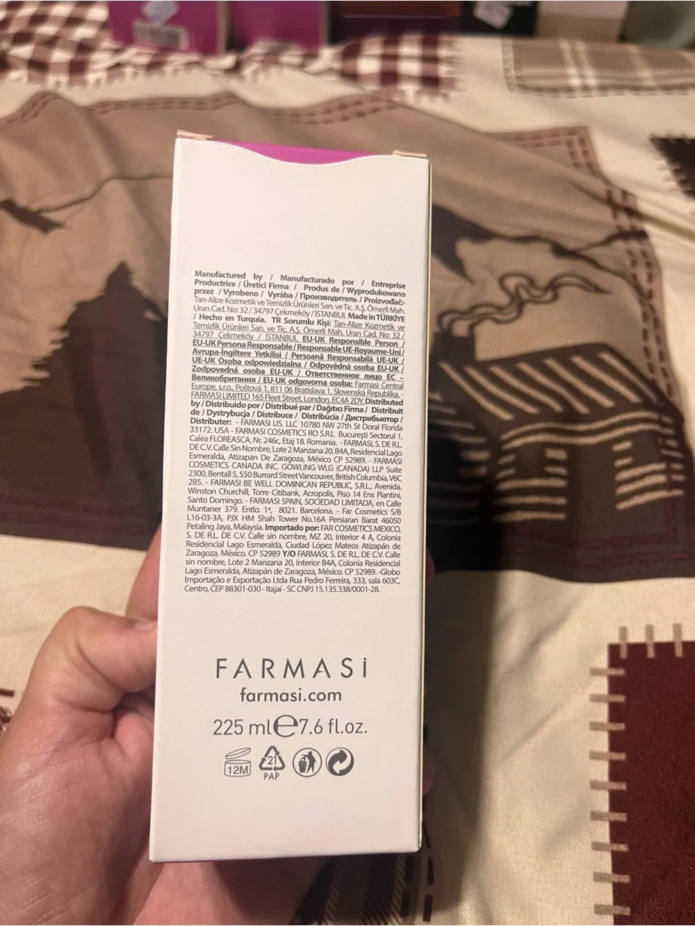 Reviving Shampoo — White with Pink Accent